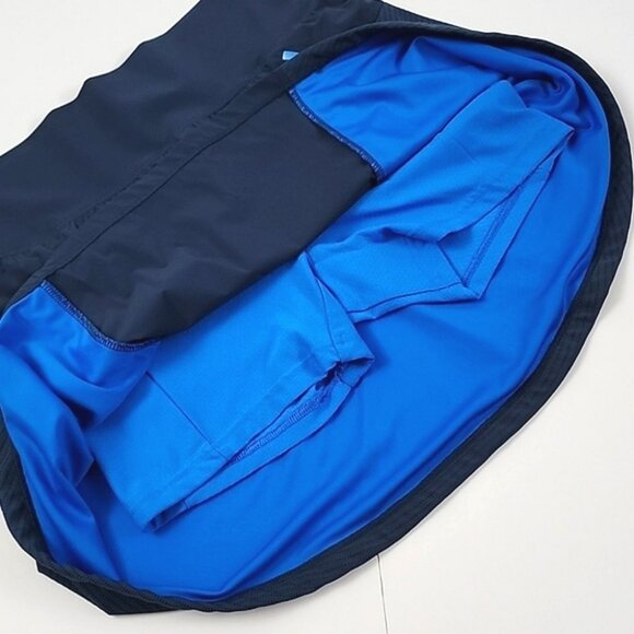 Adidas Heat Dry Athletic Women's Navy Blue Skort Skirt Stretch Size Small - Picture 3 of 13
